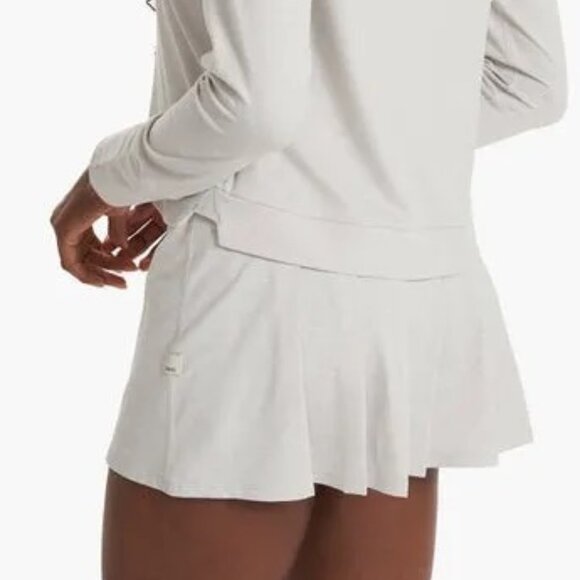 Vuori Women's Halo Performance Skirt Salt Heather Large - Picture 9 of 9
